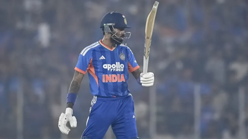 Hardik Pandya celebrates 16-ball fifty against South Africa