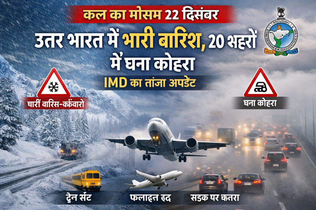 Weather Update 22 December