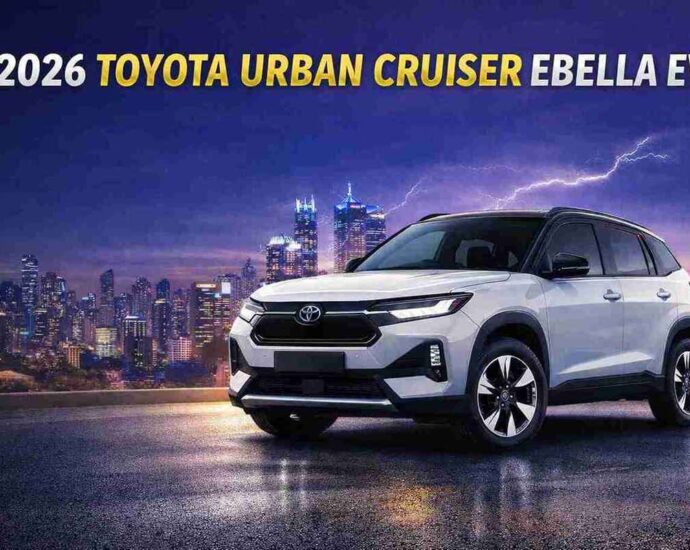 Toyota Urban Cruiser Ebella EV Unveiled