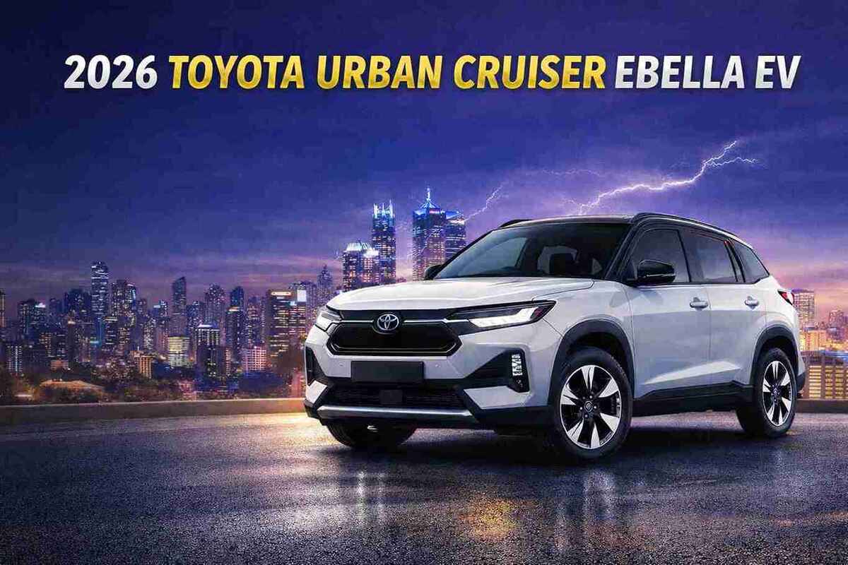 Toyota Urban Cruiser Ebella EV Unveiled
