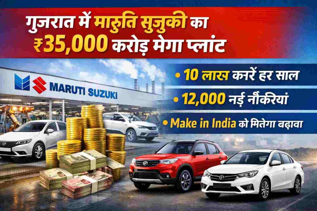 Maruti Suzuki Gujarat Mega Plant: ₹35,000