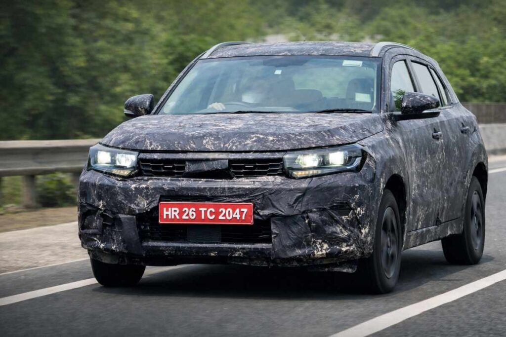 2026 Maruti Brezza Spied